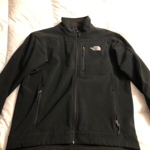 Men’s North Face Black Apex Jacket - Black Large